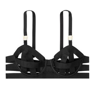 Victoria's Secret Strappy Open Cup Demi Bra